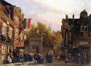 unknow artist European city landscape, street landsacpe, construction, frontstore, building and architecture.035 oil painting reproduction